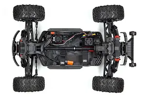 ARRMA Big Rock 4X4 BLX 3S (V3) RC Monster Truck Electric Brushless 4WD 1/10 Scale RTR - Black image 44383