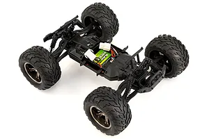 BlackZon Warrior MT RC Monster Truck Electric 2WD 1/12 Scale RTR image 44410