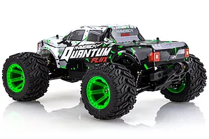 Maverick Quantum MT Flux RC Truck Electric Brushless 4WD 1/10 Scale RTR - Silver/Green image 44436