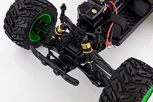 Maverick Quantum MT Flux RC Truck Electric Brushless 4WD 1/10 Scale RTR - Silver/Green image 44440