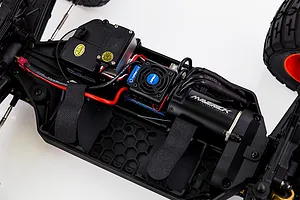 Maverick Quantum XT Flux RC Truggy Electric Brushless 4WD 1/10 Scale RTR - Blue/Orange image 44468