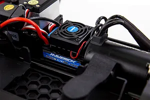 Maverick Quantum XT Flux RC Truggy Electric Brushless 4WD 1/10 Scale RTR - Blue/Orange image 44470