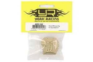 Yeah Racing Brass SCX10 III High Mass 41g Differential Cover 1Pc image 44503