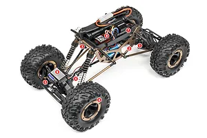 Maverick Scout RC Rock Crawler Electric 4WD 1/10 Scale RTR image 44531