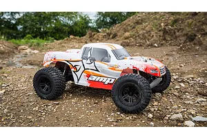 ECX AMP MT RC Monster Truck Electric 2WD 1/10 Scale RTR - Orange image 44656