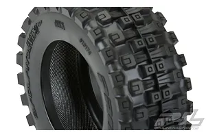 Pro-Line 2.8" Badlands MX28 HP Belted Tyres on Black Raid Rims - Glued Wheels 2Pcs image 44714