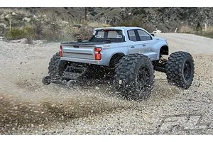 Pro-Line 2.8" Badlands MX28 HP Belted Tyres on Black Raid Rims - Glued Wheels 2Pcs image 44715