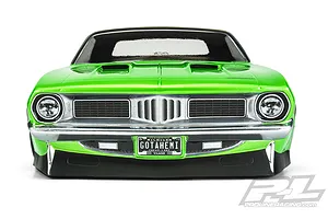 Pro-Line 1/10 1972 Plymouth Barracuda Unpainted Body Shell image 44728