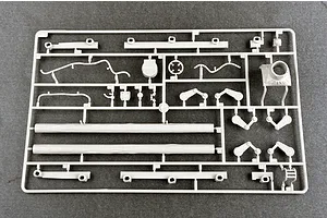 Trumpeter 1/16 Russian T-72B1 w/ Kontakt-1 Reactive Armor Main Battle Tank Scaled Plastic Model Kit image 44753