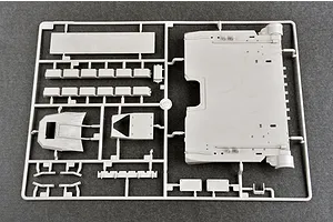 Trumpeter 1/16 Russian T-72B1 w/ Kontakt-1 Reactive Armor Main Battle Tank Scaled Plastic Model Kit image 44756
