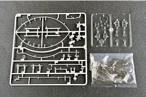 Trumpeter 1/16 Russian T-72B1 w/ Kontakt-1 Reactive Armor Main Battle Tank Scaled Plastic Model Kit image 44757