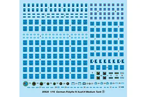 Trumpeter 1/16 German Pzkpfw IV Ausf.H Medium Tank Scaled Plastic Model Kit image 44785