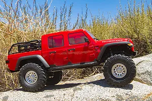 Axial SCX10 III Jeep JT Gladiator RC Rock Crawler Electric 4WD 1/10 Scale RTR - Red image 44855