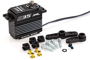Power HD Storm S35 Standard Brushless 35kg 8.4v Metal Geared Servo image 44882