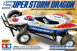 Tamiya Super Storm Dragon RC Buggy Electric 2WD 1/10 Scale Kit image 44913