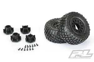 Pro-Line 2.2/3.0" BFGoodrich Baja T/A SC M2 (Medium) Tyres on Black Raid Rims - Glued Wheels 2Pcs image 44937