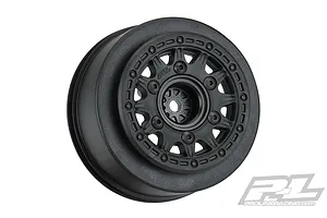 Pro-Line 2.2/3.0" Black Raid Rims 2Pcs w/ Removable Hexes image 44939