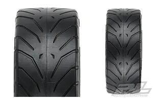 Pro-Line 3.3" Avenger HP S3 (Soft) Street Belted Tyres on Black Mach 10 Rims - Glued Buggy Wheels 2Pcs image 44969