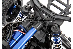 Traxxas Blue Aluminium Heavy Duty Chassis Brace Set image 45047