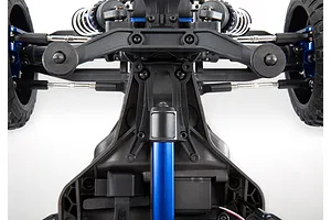 Traxxas Blue Aluminium Heavy Duty Chassis Brace Set image 45049