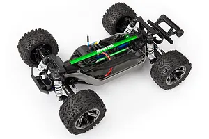 Traxxas Green Aluminium Heavy Duty Chassis Brace Set image 45051