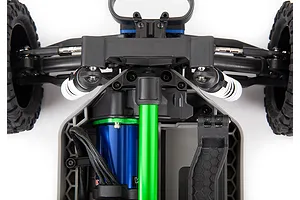 Traxxas Green Aluminium Heavy Duty Chassis Brace Set image 45054