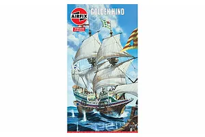 Airfix 1/172 Golden Hind Scale Ship Scaled Plastic Model Kit image 45197