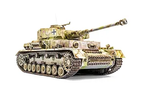 Airfix 1/35 Panzer IV Ausf.H (Mid Version) Tank Scaled Plastic Model Kit image 45270
