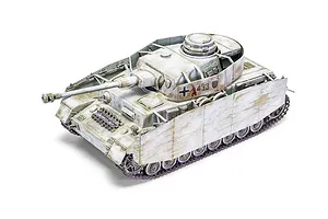 Airfix 1/35 Panzer IV Ausf.H (Mid Version) Tank Scaled Plastic Model Kit image 45271