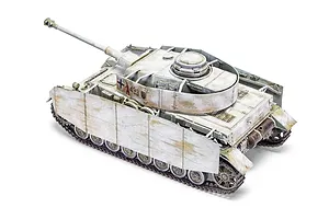 Airfix 1/35 Panzer IV Ausf.H (Mid Version) Tank Scaled Plastic Model Kit image 45272