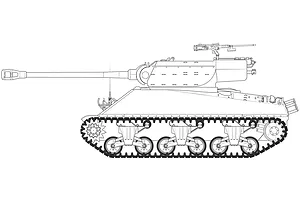 Airfix 1/35 M36B1 GMC (U.S. Army) Tank Scaled Plastic Model Kit image 45343