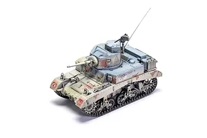 Airfix 1/35 M3 Stuart 'Honey' (British Version) Tank Scaled Plastic Model Kit image 45357