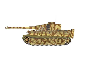 Airfix 1/35 Tiger 1 (Late Version) Tank Scaled Plastic Model Kit image 45393