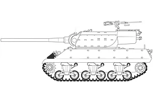 Airfix 1/35 M36/M36B2 'Battle Of The Bulge' Tank Scaled Plastic Model Kit image 45405