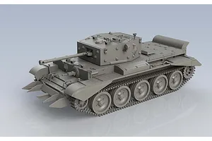 Airfix 1/35 Cruiser Mk.VIII A27M Cromwell Mk.IV Tank Scaled Plastic Model Kit image 45418