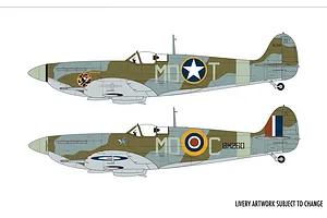 Airfix 1/48 Supermarine Spitfire Mk.Vb Fighter Scaled Plastic Model Kit image 45472