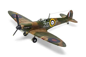 Airfix 1/48 Supermarine Spitfire Mk.1A Fighter Scaled Plastic Model Kit image 45476