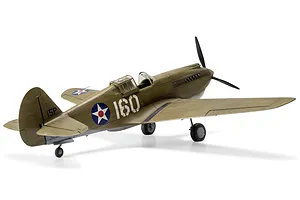 Airfix 1/48 Curtiss P-40B Fighter Scaled Plastic Model Kit image 45517