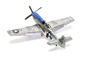 Airfix 1/48 North American P51-D Mustang (Filletless Tails) Fighter Scaled Plastic Model Kit image 45577