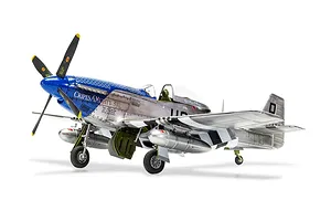 Airfix 1/48 North American P51-D Mustang (Filletless Tails) Fighter Scaled Plastic Model Kit image 45578