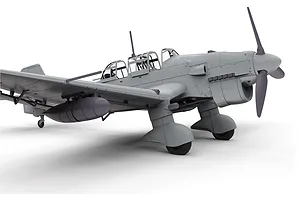 Airfix 1/48 Junkers Ju87B-2/R Bomber Scaled Plastic Model Kit image 45608