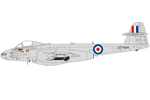 Airfix 1/48 Korean War Gloster Meteor F.8 Fighter Scaled Plastic Model Kit image 45623