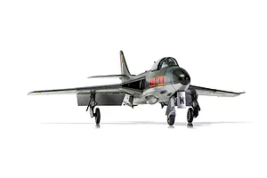 Airfix 1/48 Hawker Hunter F.6 Fighter Scaled Plastic Model Kit image 45649