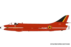 Airfix 1/48 Hawker Hunter F.4 Fighter Scaled Plastic Model Kit image 45707