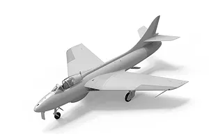 Airfix 1/48 Hawker Hunter F.4 Fighter Scaled Plastic Model Kit image 45718