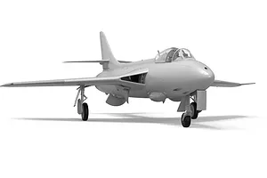 Airfix 1/48 Hawker Hunter F.4 Fighter Scaled Plastic Model Kit image 45719