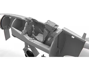 Airfix 1/48 Hawker Hunter F.4 Fighter Scaled Plastic Model Kit image 45721