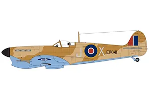 Airfix 1/48 Supermarine Spitfire Mk.VB Messerschmitt BF109E Dogfight Double Fighters Scaled Plastic Model Kit Gift Set image 45753