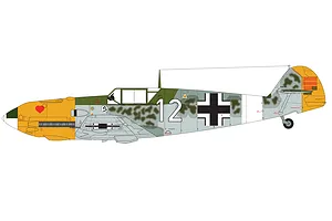 Airfix 1/48 Supermarine Spitfire Mk.VB Messerschmitt BF109E Dogfight Double Fighters Scaled Plastic Model Kit Gift Set image 45754