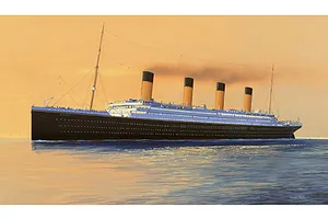Airfix 1/700 RMS Titanic Ship Scaled Plastic Model Kit image 45768